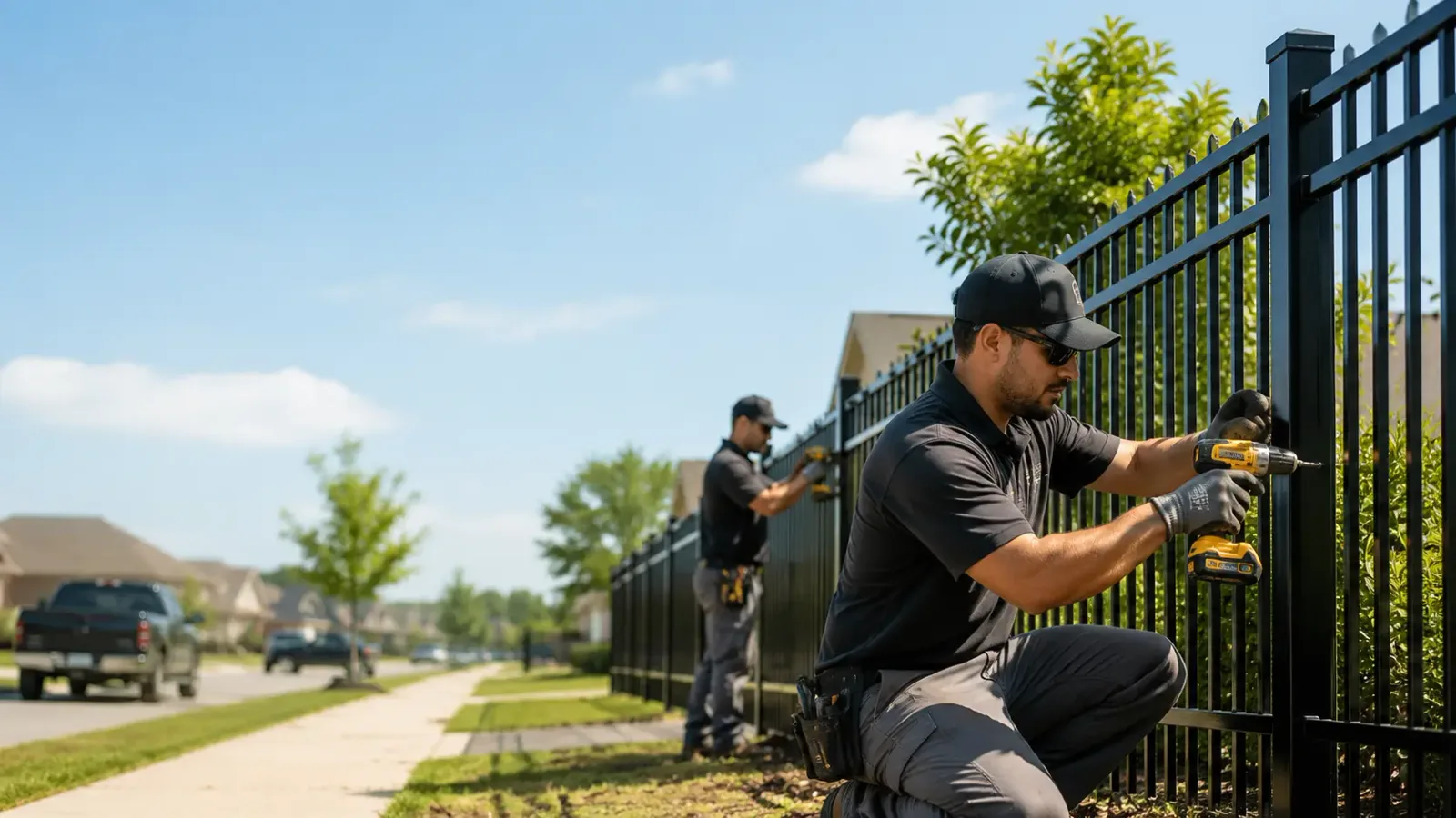 Metal Fence Installation in Naval Air Station Jrb, TX